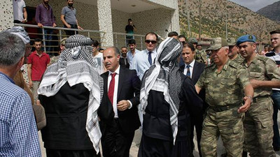 Aşiret yasta ! Vali ve Tümgeneralden ziyaret