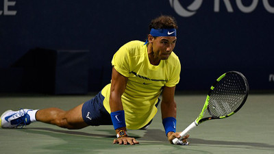Rafael Nadal'a Shapovalov darbesi