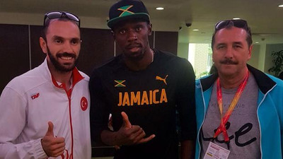 Usain Bolt'tan Guliyev'e tebrik !