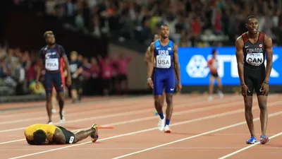 Usain Bolt'tan dramatik veda !