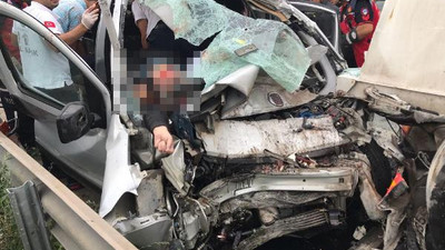 TEM'de katliam gibi kaza: Çok sayıda ölü var