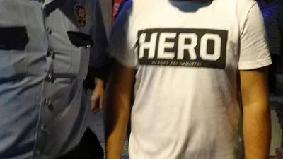 ''Hero'' tişörtüyle yakalanmıştı ! Bakın ne çıktı...