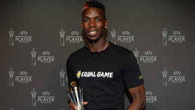 Avrupa Ligi'nin en değerli oyuncusu Pogba