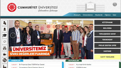 Cumhuriyet Üniversitesi de Atatürk’ü sildi