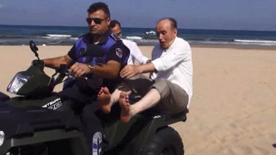Kadir Topbaş'ın Şile'de zor anları