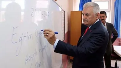 Başbakan ilk ders zilini Şanlıurfa'da çalacak