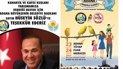En güzel Kanarya Adana'da seçiliyor