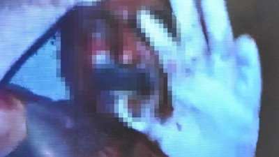 Denizli'deki mesaj dayağının görüntüleri ortaya çıktı