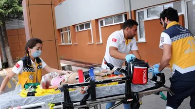 Kalbi duran çocuğu kurtarma çabaları yürekleri sızlattı