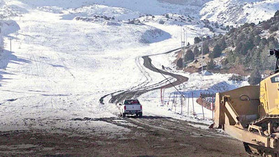 Kar yok, kış turizmi yok !