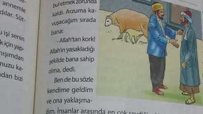 İlkokulda çocuklara dağıtılan kitapta skandal ifadeler