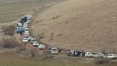 Tokat'ta vahşet konvoyu ! 7 ilden geldiler...