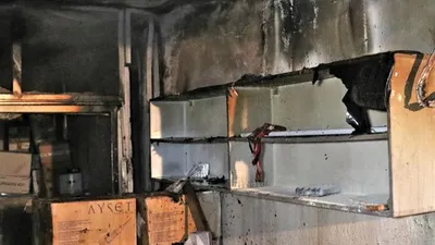Isparta'da ecza deposunda yangın