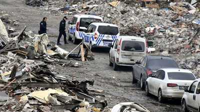 Nakliyeciler Sitesi'nde molozların arasından ceset çıktı