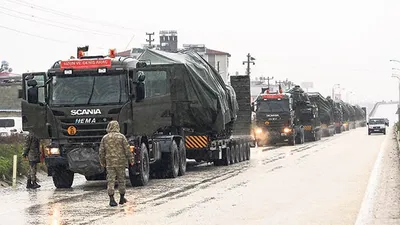 Sınırda hareketlilik ! Beton duvarlar kaldırıldı