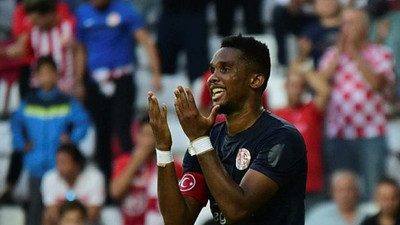 Antalyaspor'da Samuel Eto'o depremi !