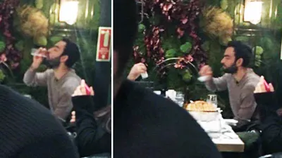 Selçuk İnan içki içerken görüntülendi