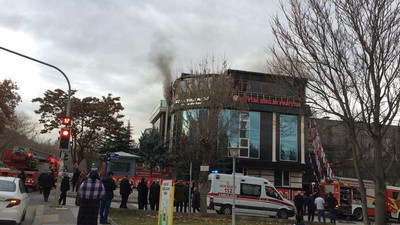 BBP Genel Merkezi'nde yangın çıktı !