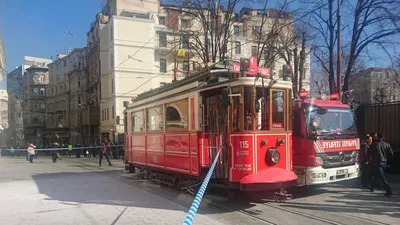 İstiklal Caddesi'nde korku dolu anlar !