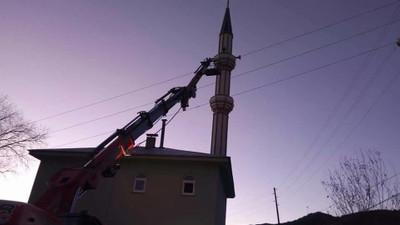 Cami imamı minarede hayatını kaybetti