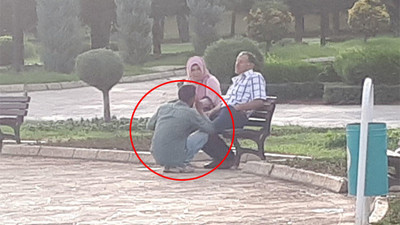 Vatandaşa parkta bile huzur yok !