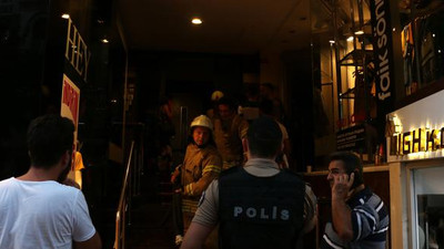 Nişantaşı'nda güzellik salonunda yangın