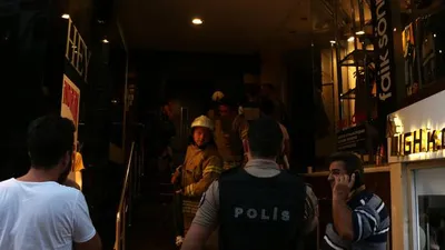 Nişantaşı'nda güzellik salonunda yangın