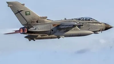 Suudi Arabistan Kraliyeti uçağı düştü