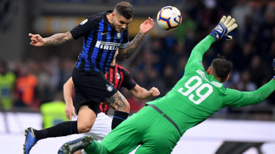 Milano derbisinde gol 90+2'te geldi !