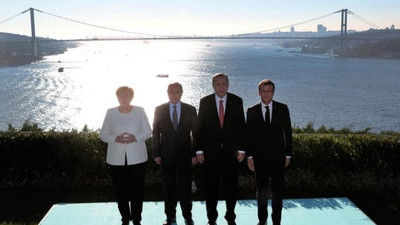 İstanbul'da Dörtlü Suriye Zirvesi'nden tarihi kareler