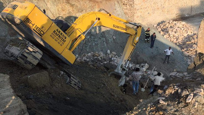 15 yaşındaki çocuk işçi göçük altında kaldı