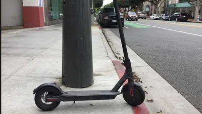 Scooter'la hız yapan çocuğa ceza