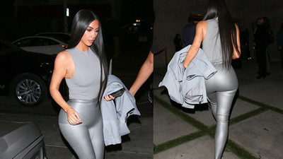 Kardashian yine çok cesur