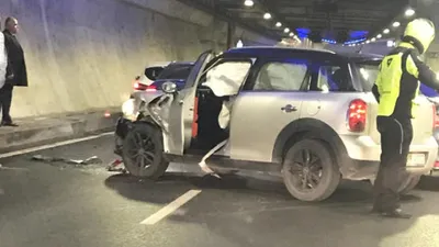 Avrasya Tüneli'nde kaza! Tünel trafiğe kapatıldı