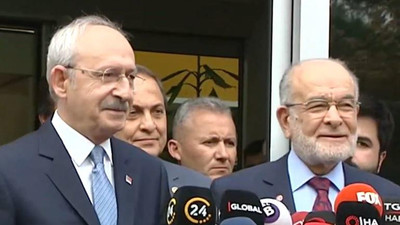 Kılıçdaroğlu ile Karamollaoğlu'yla görüştü