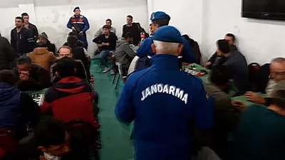 Tavuk çiftliğine kumar baskını