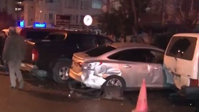 9 araca çarpıp öyle bir şey dedi ki...