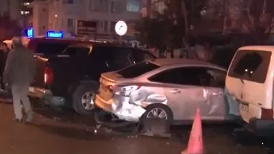 9 araca çarpıp öyle bir şey dedi ki...