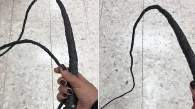 Milletvekilinin kırbaçlı fotoğrafı olay oldu