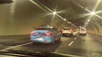 Avrasya Tüneli'nde kaza ! Trafik bir anda durdu