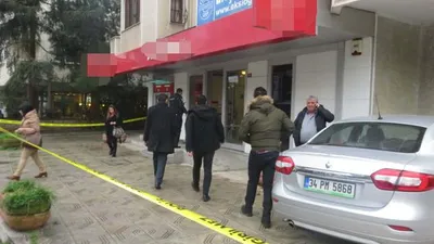 İstanbul'da silahlı banka soygunu !