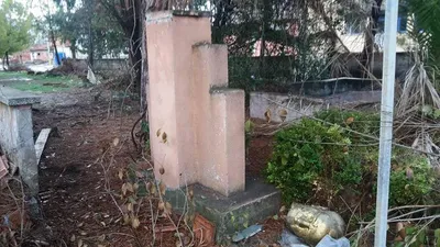 Atatürk büstüne çirkin saldırı