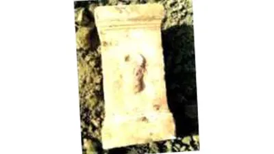 Tesadüfen bulunan tarihi eser çalındı !