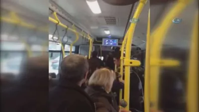Belediye otobüsünde şok iddia: ''Şoför kapıları kilitledi ve...''