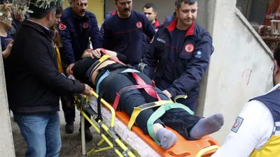 Çatıda mangal keyfi kötü bitti !
