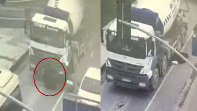 İstanbul’da beton mikseri dehşeti !