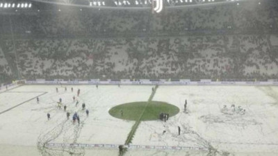Juventus - Atalanta maçı kara takıldı !