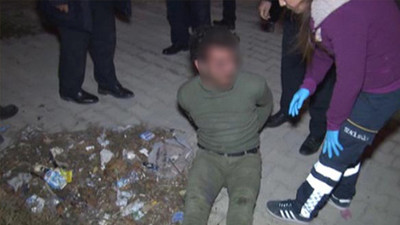 Balkonda kısı kalan hırsız: ''Bir şey yapmayacağım''