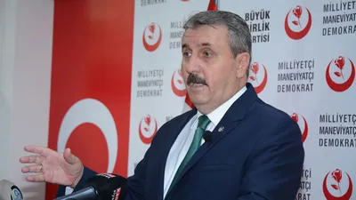 BBP liderinden destek: ''Devletimiz dur demeli''