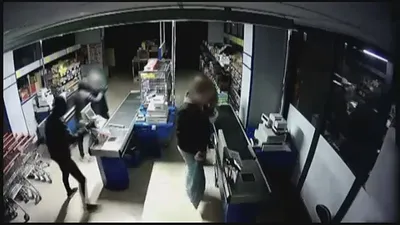 Gaspçı dehşeti böyle görüntülendi !